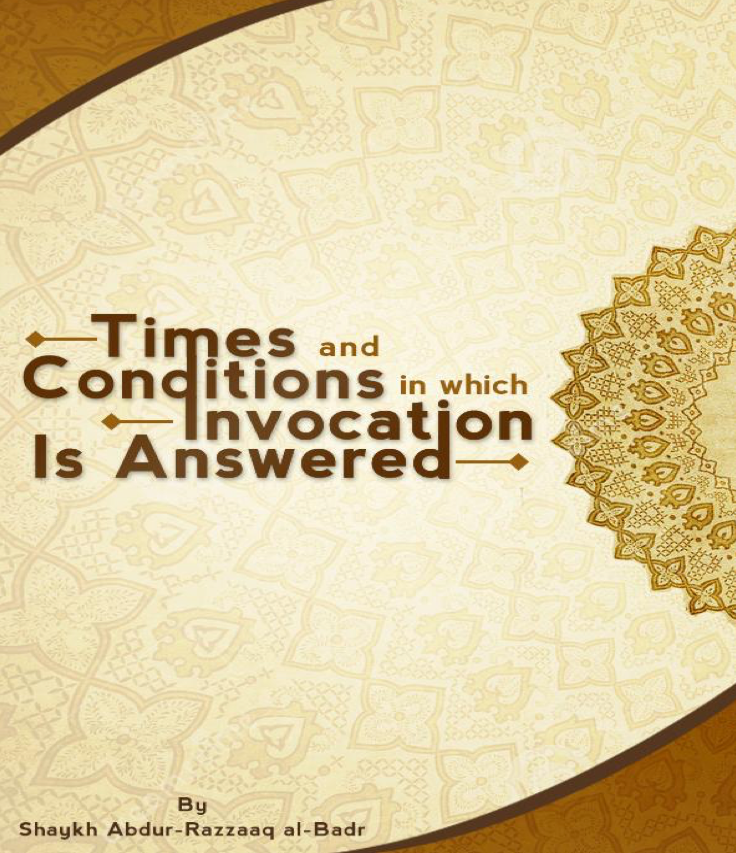 Times Conditions in which Invocation is Answered